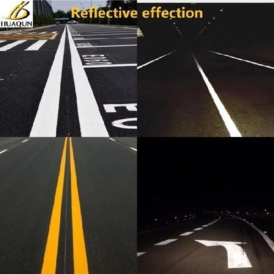 شراء طلاء عاكس مخصص طلاء الطرق القياسي 20٪ كرات الزجاج المختلطة الطلاء الحراري تصنيع عبر الإنترنت