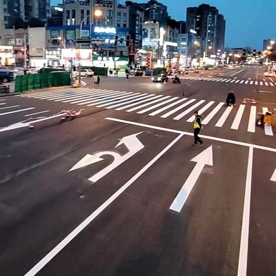 شراء الطلاء الحراري البلاستيكي الصلب للطرق ذات حركة المرور العالية تصنيع عبر الإنترنت
