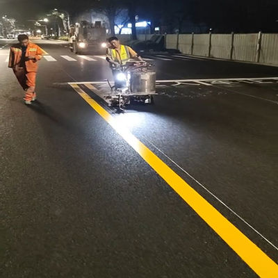 يشتري طلاء حراري بلاستيكي شديد التحمل لعلامات الطرق الدائمة التصاق قوي تجفيف سريع تصنيع عبر الإنترنت