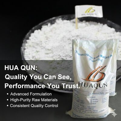 الطلاء الحراري البلاستيكي العاكس لتسجيل خطوط الطرق 25 كجم