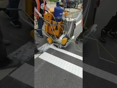 ارتعاش طلاء الذوبان الساخن 20 ٪ حبة الزجاج الطلاء الحرارية علامة الطريق