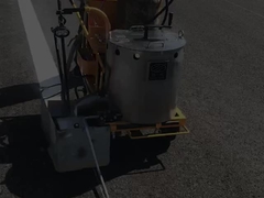 الطلاء العاكس الحراري الصديق للبيئة الطلاء الأبيض المذاب الساخن