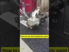 الأداء الجيدطلاء الطرق البلاستيكي الحراريطلاء علامة الطرق الطلاء السطحي القوي