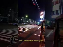 الطلاء الحراري المقاوم للإرتداء والطويل الأمد لتمييز الطرق